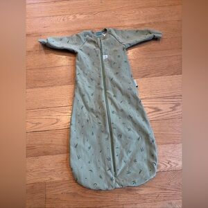 ErgoPouch Cocoon Swaddle Organic Cotton Baby Sleep Bag Size 3-12M - Green